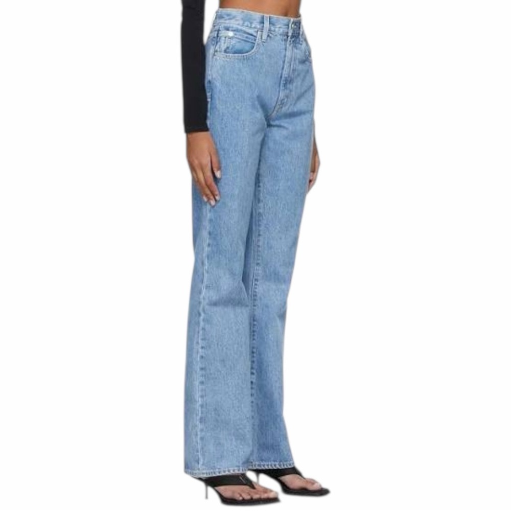 SLVRLAKE Charlotte High Rise Bootcut Jeans Pacific - Picture 2 of 12